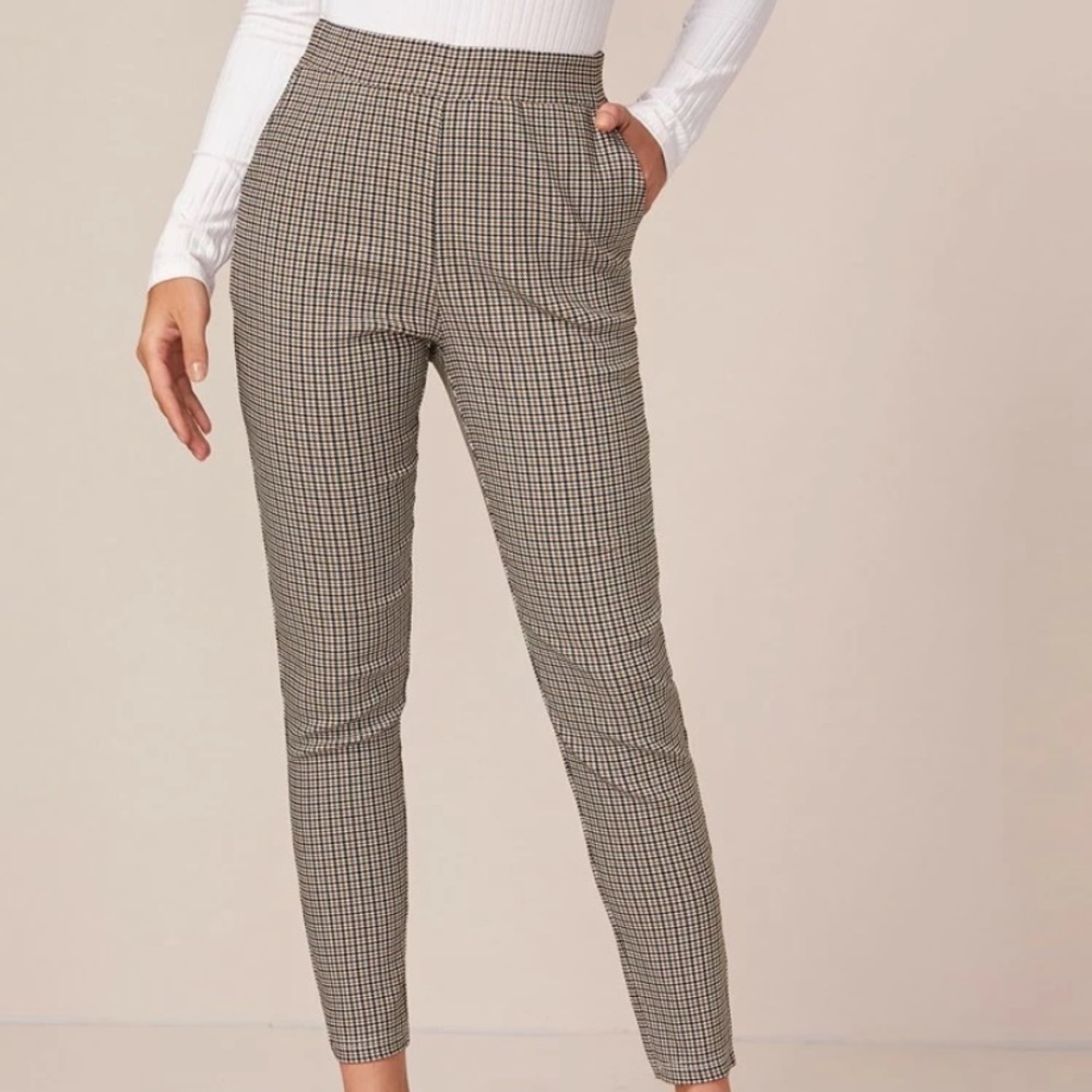 never worn SHEIN plaid pants